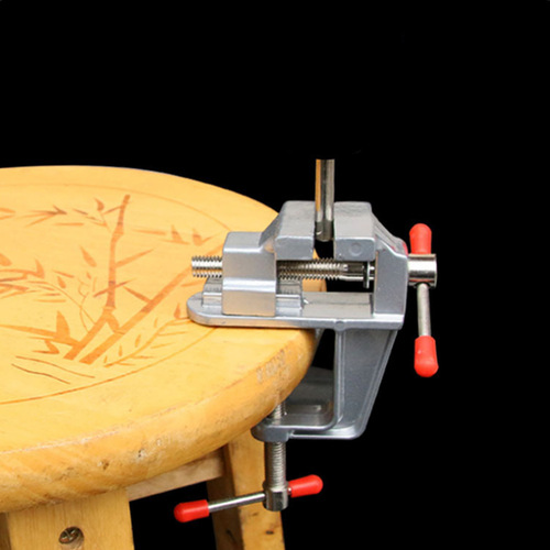 Multifunctional mini bench vise bench small table vise hand vise laboratory clamping fitter tool home