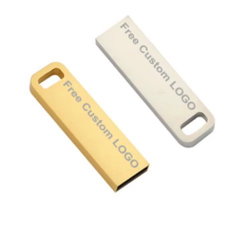 Заводская поставка кастомной мини-металлической USB-флешки 2.0 512MB 1GB 2GB 4GB 8GB