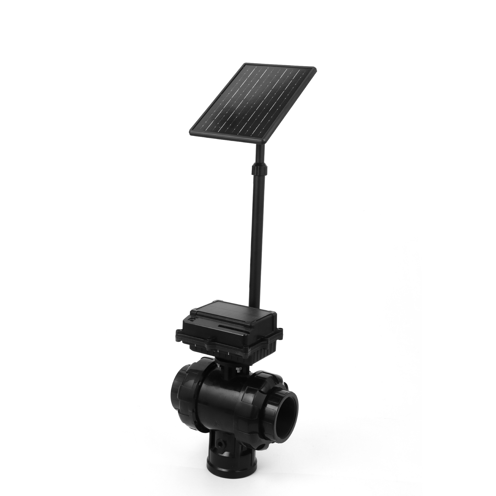 滴灌系统智慧农业太阳能光伏板供应太阳能智能灌溉控制器电动阀门