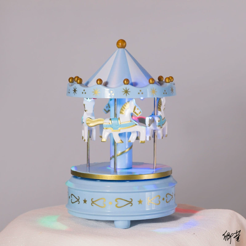 Rotating music box, children's decorations for party