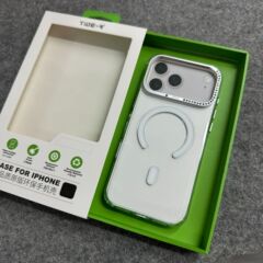 Tider苹果17Promax铠甲晶钻磁吸手机壳不发黄不变色可拆卸相机键