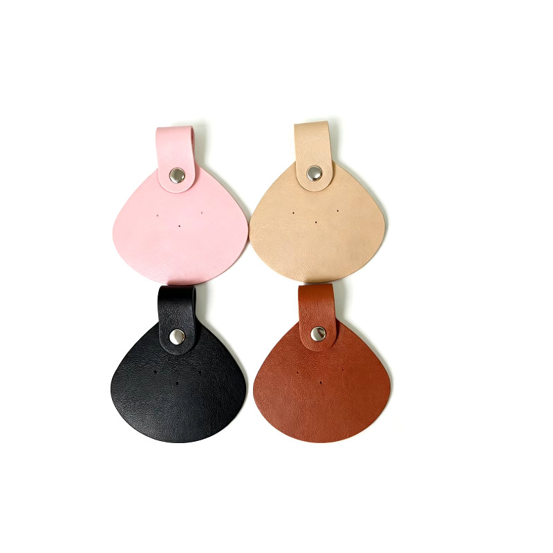In-Stock Pu Leather Nose Sunshade Cover, Simple and Creative, Seamless Pressure-Reducing Nose Pad, Fashionable and Versatile