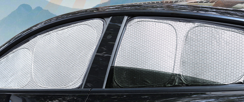 Car sunshade, vehicle-specific graphene privacy curtain, sun protection curtain, heat-insulating car window sunshade