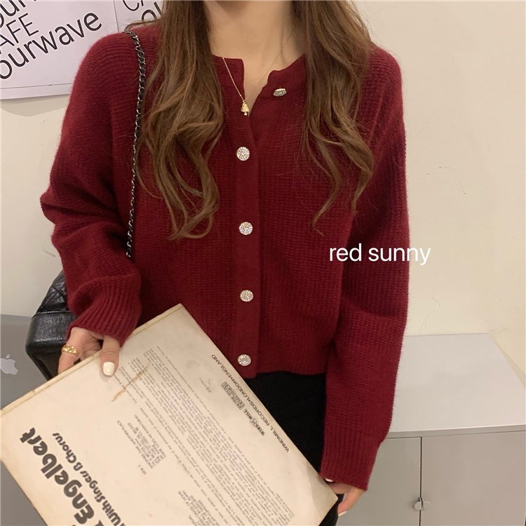 Japanese retro sweater 2022 Autumn new style soft and fluffy knitted sweater, loose short cardigan jacket for women pic 4