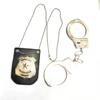 Toy, necklace, chain, handcuffs, accessory, case, badge, halloween, cosplay, police