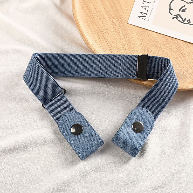 Cinturón perezoso de entrenamiento militar universal adolescente escuela secundaria pequeña escuela secundaria junior cinturón de lona elástica hombre