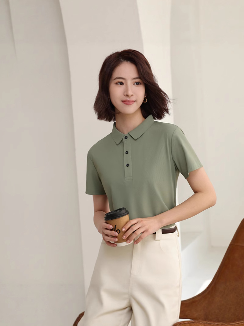 Comercio exterior transfronterizo exclusivamente para Europa y Estados Unidos, camisa de amoníaco de nailum de gran tamaño, cuello, mono de manga corta, polo, logotipo de impresión personalizado