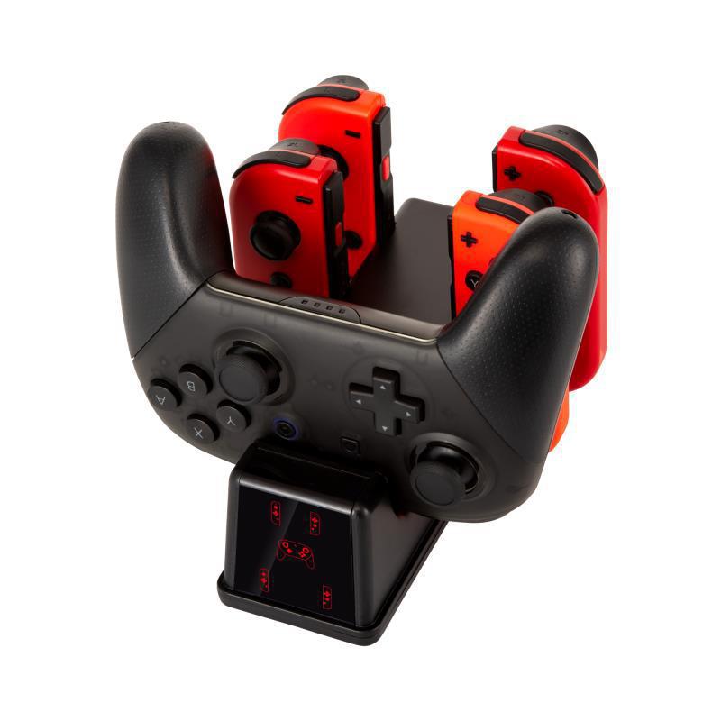 switch/NS GamePad charging base joy-con left and right handle charger switch5-in-1 charger