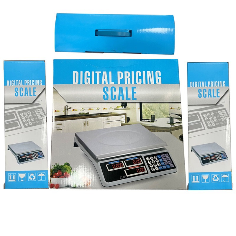 Báscula Digital de Valoración ACS 40kg Electrónica para Mercado