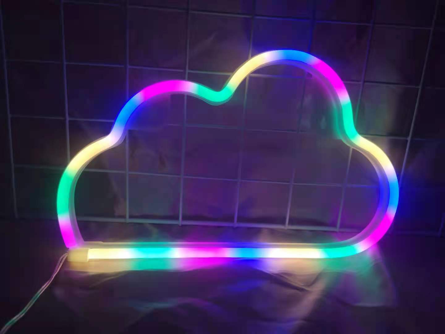 Luz LED con forma de neón, letra luminosa, luz decorativa, barra creativa, luz decorativa con estilo ins, luz nocturna para habitación