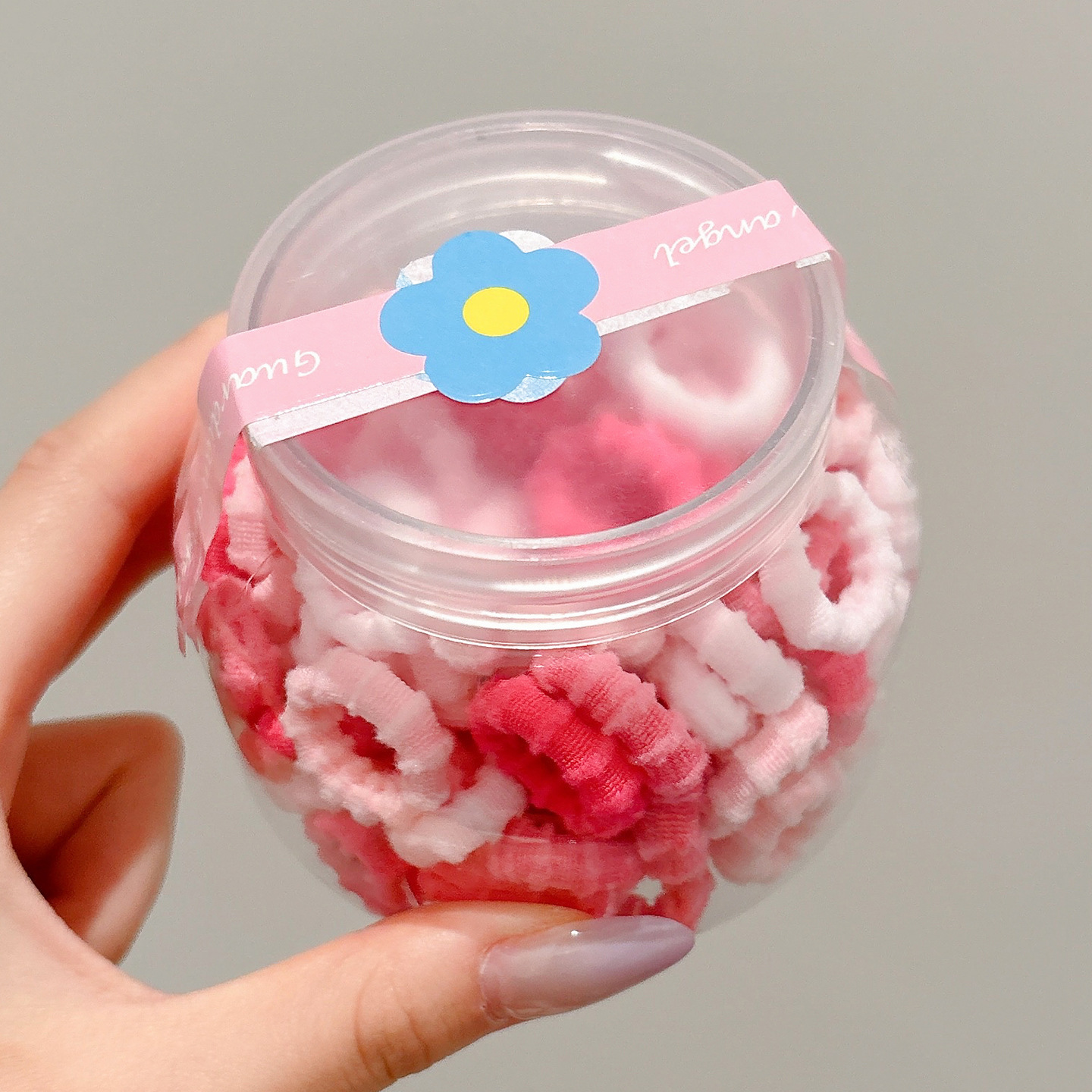 Bebé atado cabello de cabello niñas no lastimar cabello corda de goma anillo de cabello bebé tocado de cabello adorable para niños mujeres