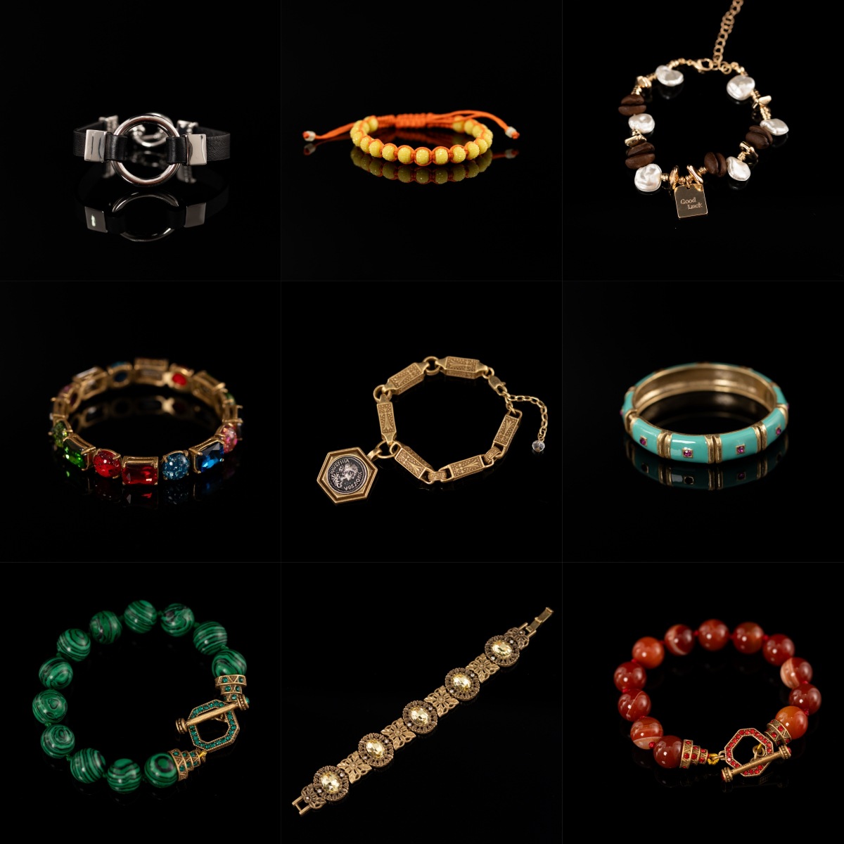 Vintage French Retro Designer High-End Elegant Women's 2025 Winter New Niche Bracelet for Cross-Border Live Streaming