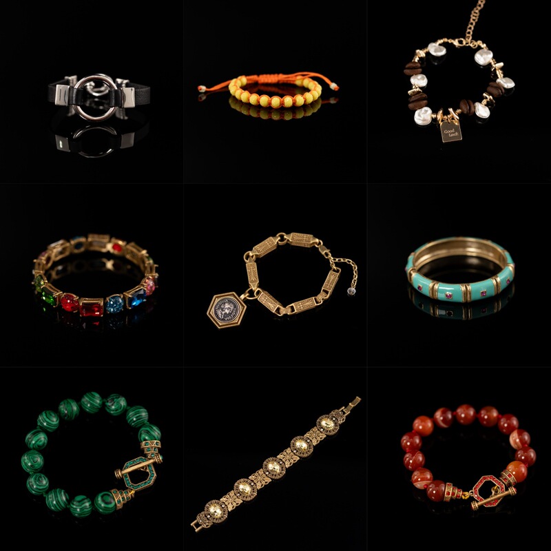 Vintage French Retro Designer High-End Elegant Women's 2025 Winter New Niche Bracelet for Cross-Border Live Streaming