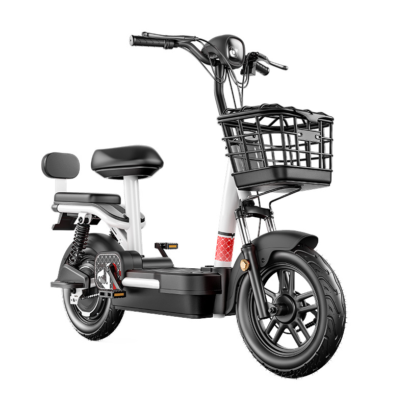 Nuevo estándar nacional coche eléctrico masculino y femenino estudiante pequeño adulto scooter batería coche bicicleta eléctrica motocicleta