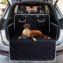 亚马逊SUV专用车载宠物后备箱垫狗狗外出汽车防脏坐垫带储物袋