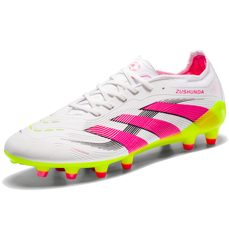2025 nuevas zapatillas de fútbol transfronterizas para hombres y mujeres, estudiantes jóvenes, moda y cómodos, uñas largas, ventas directas de fábrica de escote bajo