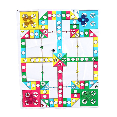 Mini flying chess, children's educational early education toys, personal interactive board games, kindergarten science and education toys