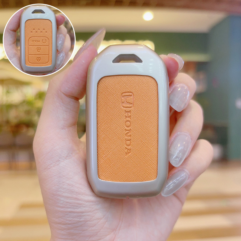 ホンダのキーカバーを適用します。女性十一代アコード十代思域crv型格xrv冠道英仕派のキャンバスボタンです。|undefined