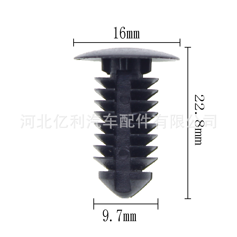 Hebilla de coche, hebilla de techo, hebilla de parachoques, hebilla de panel de puerta, hebilla de revestimiento de paletas, hebilla de plástico, hebilla de nailon
