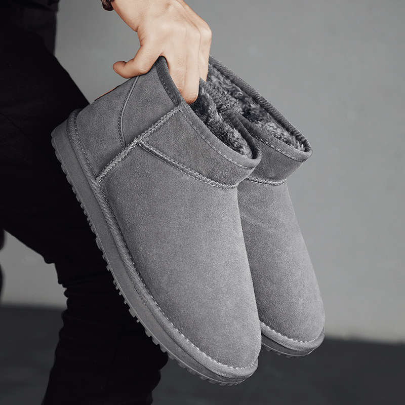 Winter sports keep warm low boots for leisure