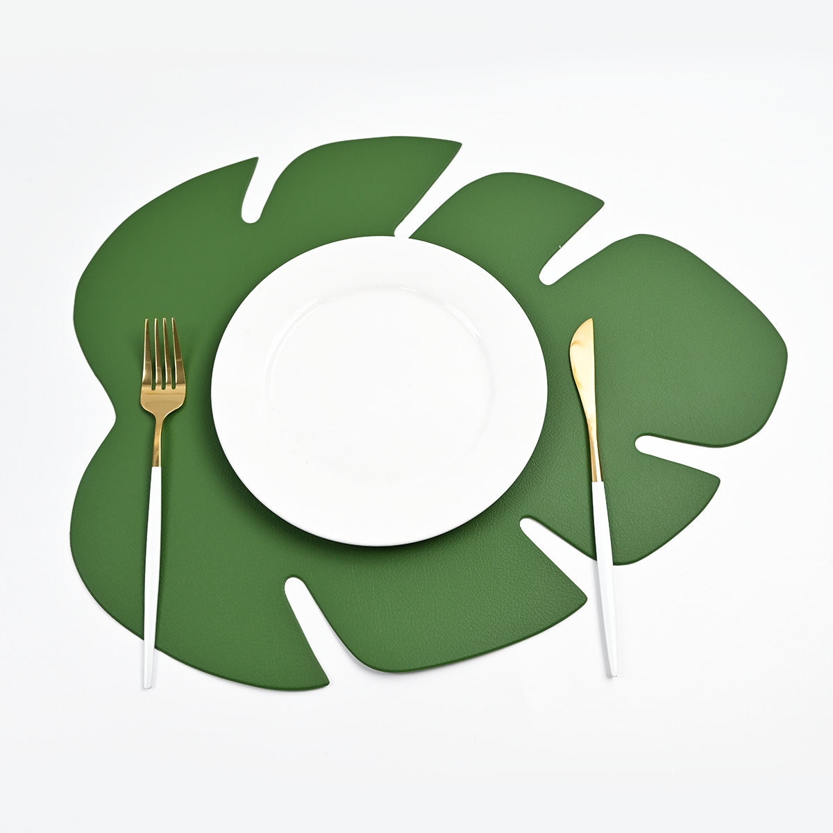 almohadilla de cuero de hoja de pvc almohadilla de comedor antideslizante almohadilla de mesa aislante de calor almohadilla de tazas de hotel doméstico decoración de sexo opuesto almohadilla impermeable