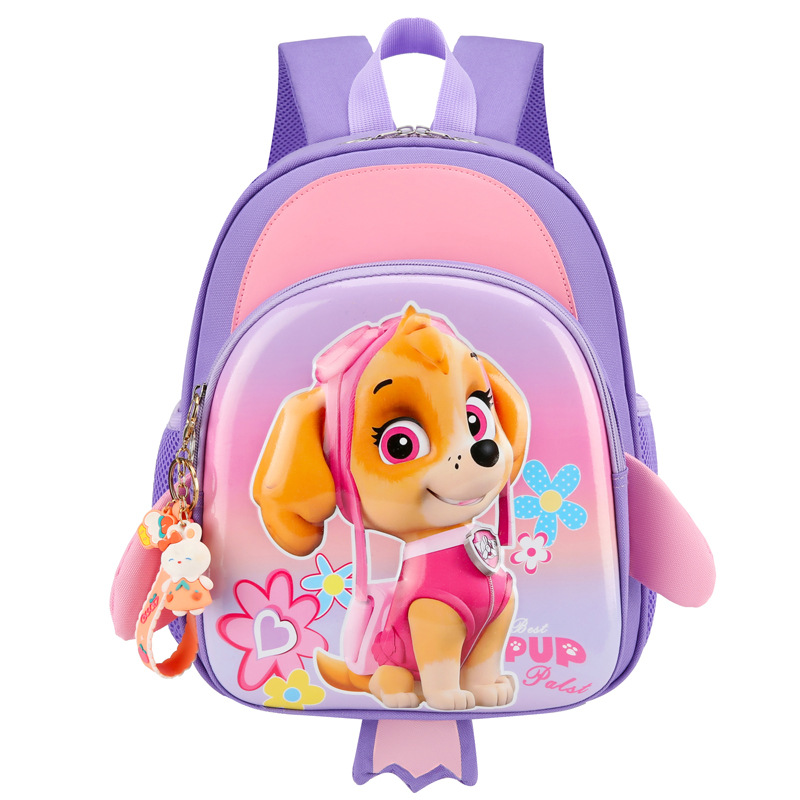 Mochila de jardín de infantes 3 - 6 años de edad Mochila para niños, mochila de cartón de dibujos animados, mochila de cáscara dura para niños y niñas