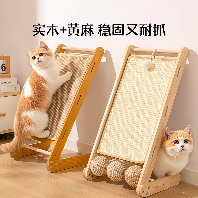 L型の猫のつかみ板の剣麻の猫のつかみ板は耐摩耗性があります。|undefined