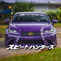 Японская версия Speed Hunter JDM Японский стиль креативный автомобиль переднее лобовое стекло наклейки на бумагу для личностей