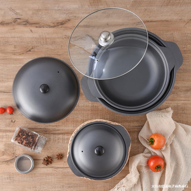 煲仔铁煲仔生铁锅煲仔饭砂锅港式煲锅黄焖鸡米饭煲锅巴饭锅砂锅煲