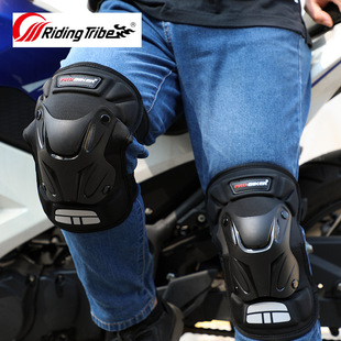 Riding Tribal Motorcycle Protective Equipment Knee Pad Elbow Pad Four-piece Set Riding Knight Anti-fall Outdoor Sports Protective Equipment