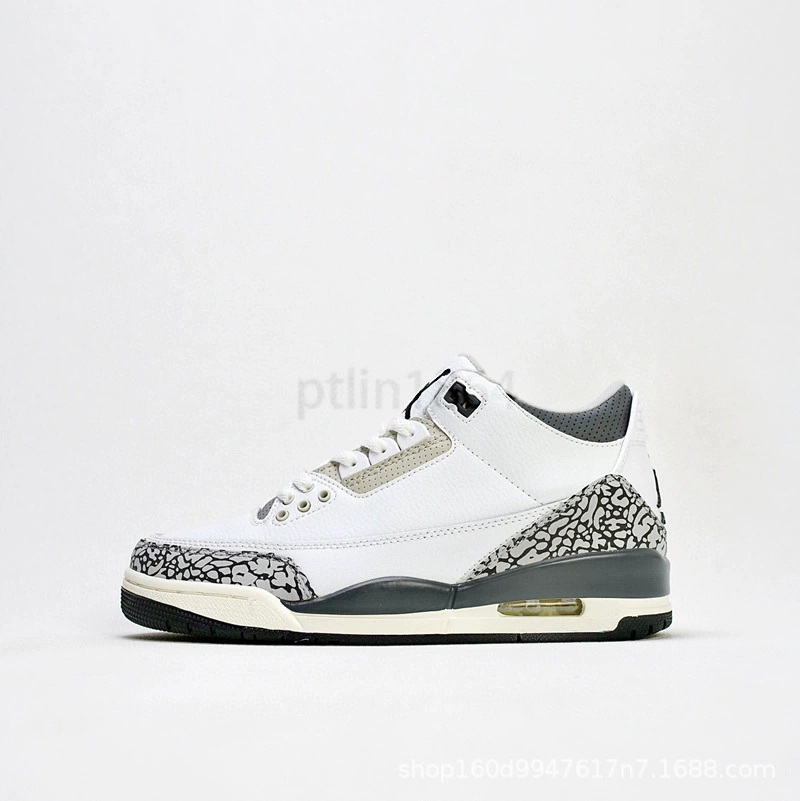 Мужские кроссовки Nike AJ3 женские кроссовки Fujiwahanix burst белый цемент сустав ограниченная Joe 3 чистый оригинал яд