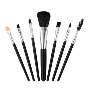7 Pack makeup brush suit blush brush eye shadow brush lip brush portable eyelash brush set brush factory direct sale in stock