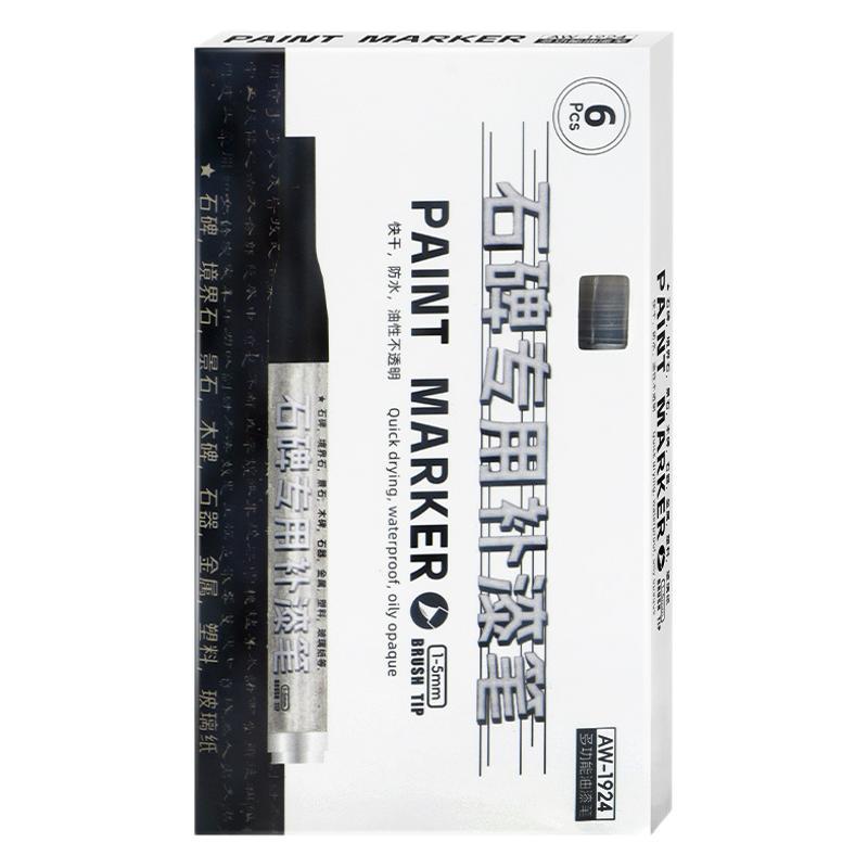 lápiz de pintura a prueba de agua a prueba de aceite no se desvanece lápiz de pintura de escritura al aire libre