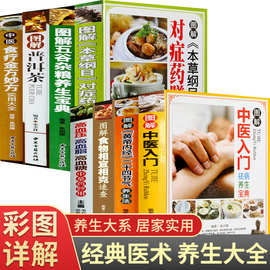 中医入门书籍自学中药入门一本通彩图版养生食疗菜谱饮食搭配饮食