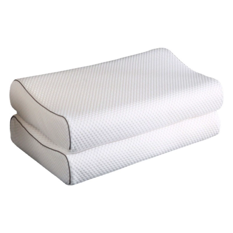 Новая подушка из натурального латекса 2025 года с чехлом из трикотажной ткани для домашнего использования, оптовая продажа подушек для студенческих общежитий, комфортная защита шеи