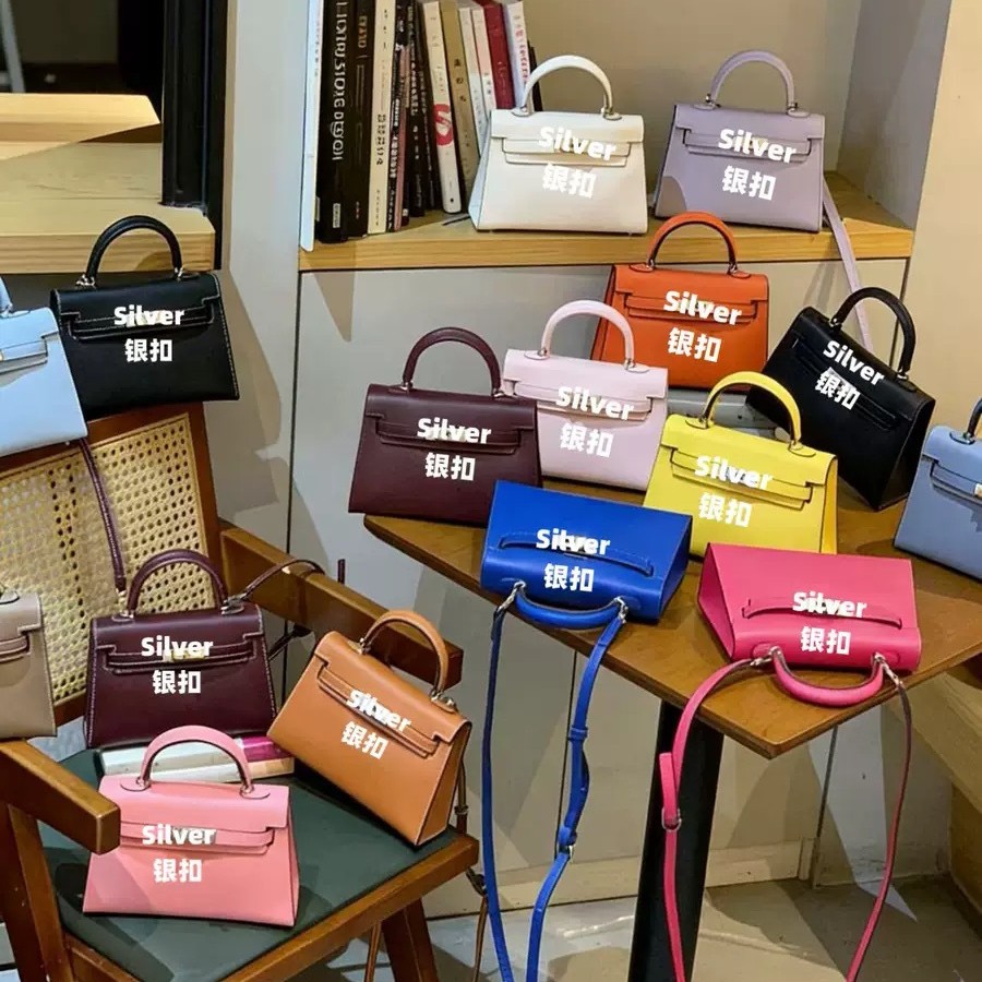 2026 New Model Second Generation Mini Kelly Bag Spring/Summer High-End Women's Bag Shoulder Crossbody Handbag for Women