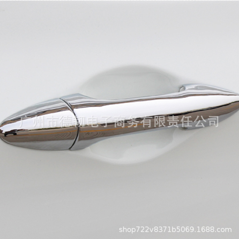 Suitable for 2011-15 Hyundai Accent Solaris Verna Chrome Handle Sticker Door Handle Decoration