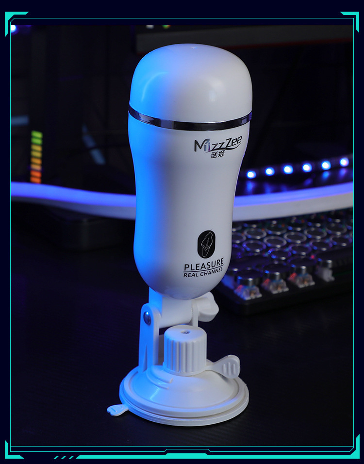 Mystery Mini Aircraft Cup Manual Male Masturbator with Suction Base — detail image 14