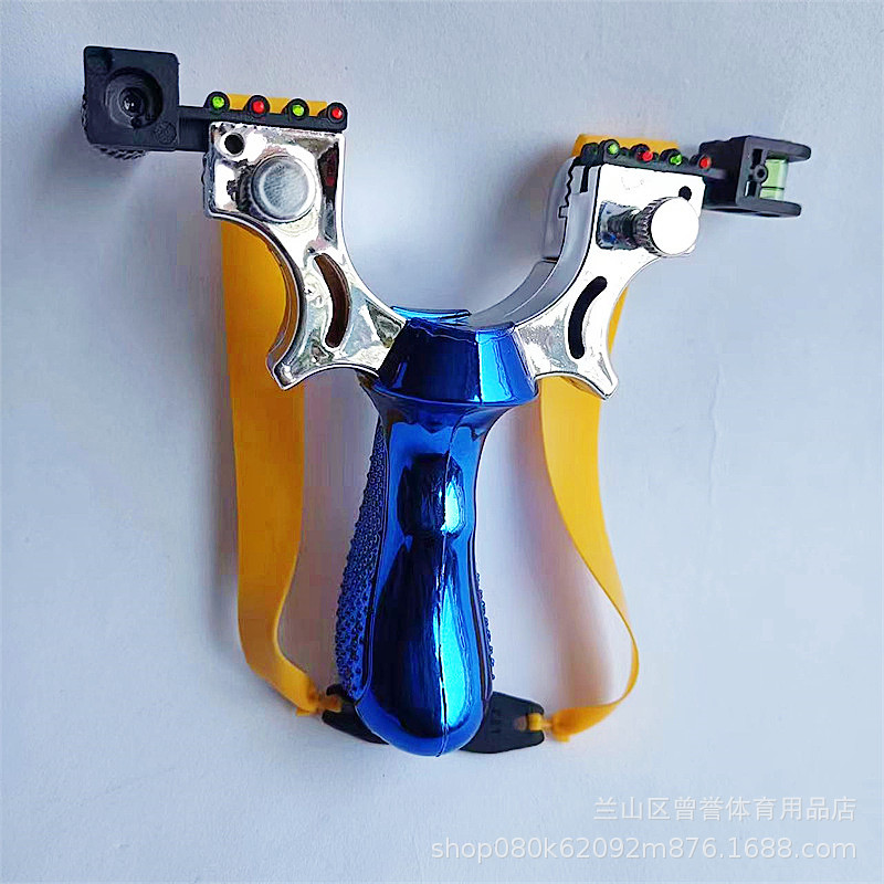 블루 새총은 고무 밴드, 적외선 시야, 세트를 보냅니다.