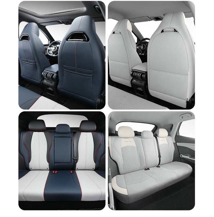 BYD yuan plus seat cover fully surrounded by four seasons breathable cotton and linen car seat cover glory version yuan plus special cushion