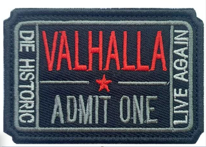 Vikings Crazy Max Velcro Tactical Patch