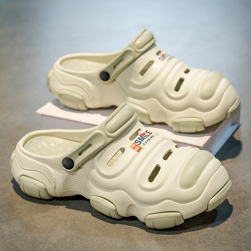 En nombre del cabello, zapatos con agujeros, nuevas sandalias de dos desgaste de verano, zapatos transfronterizos de alta gama para hombres, zapatos de playa, sandalias para hombres