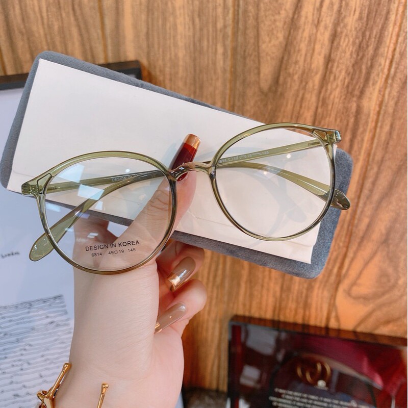 Red Riding Book Explosions 6814 Glasses Frame Tea Frame Ultra Light Korean Student Frame with Myopia Anti-blue Lenses Red Riding Book Explosions 6814 Glasses Frame Tea Frame Ultra Light Korean Student Frame with Myopia Anti-blue Lenses
