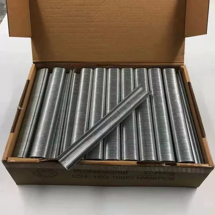 Гвозди типа C: Производитель продает машины для крепления анкерных сеток из нержавеющей стали, оцинкованного алюминия и пневматические анкерные машины для угольных шахт. Оригинальные гвозди типа C.