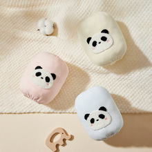 超柔纯棉婴儿袖套秋冬季宝宝套袖防污耐脏儿童可爱熊猫护袖可啃咬