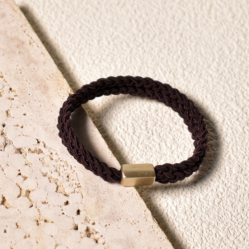 Cloth Material Simple Style Women's Solid Color Cloth Hair Tie