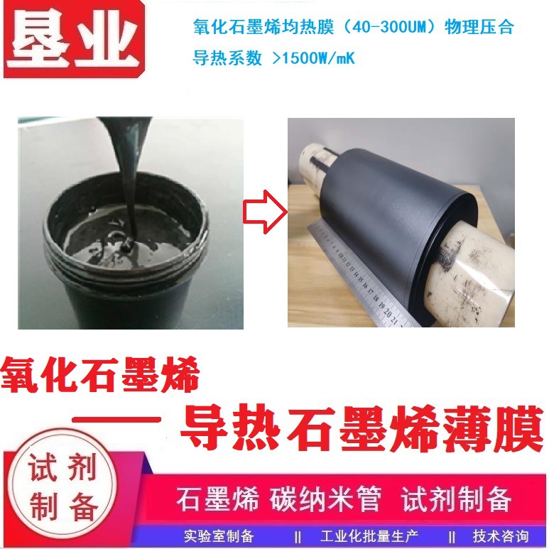 14[石墨烯导电导热膜]科研级石墨烯均热膜柔韧耐弯折高导热高导电