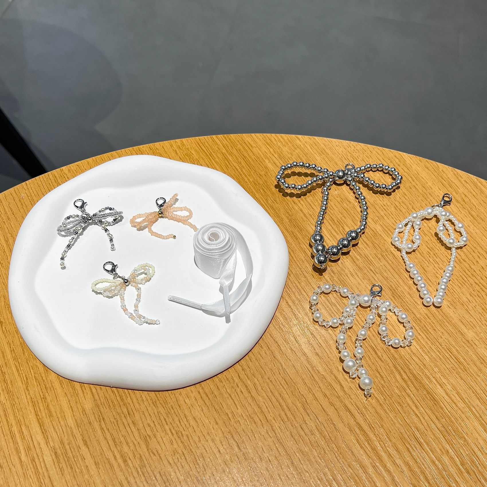 Coreano oso de cristal flor accesorios superiores zapatos de alto nivel de flores de formación zapatos DIY botones superiores