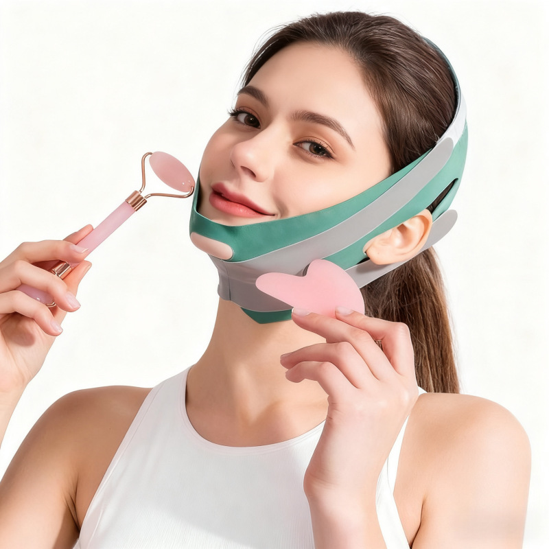 Resin Facial Massage Roller Set Double Head Gliding Beauty Tool for Face and Body overview