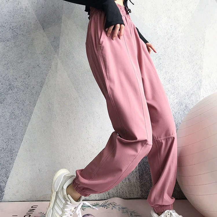 Быстросохнущие брюки для занятий спортом, для отдыха, для йоги, для бега, с высокой талией